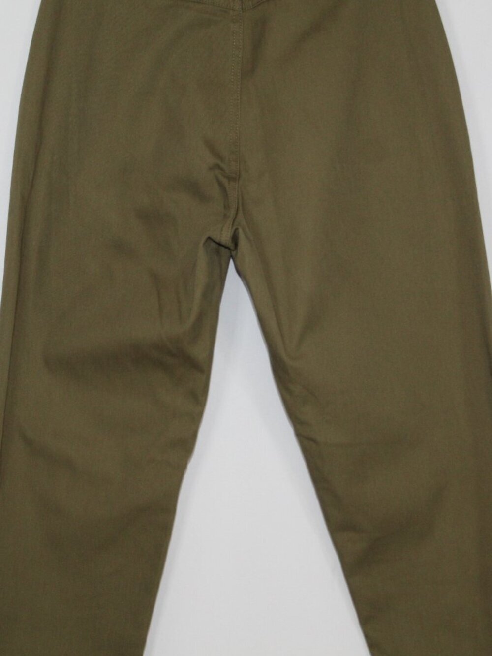 Volcom women's straight leg ankle crop pants green skateboard workwear Cali surf - Picture 9 of 10